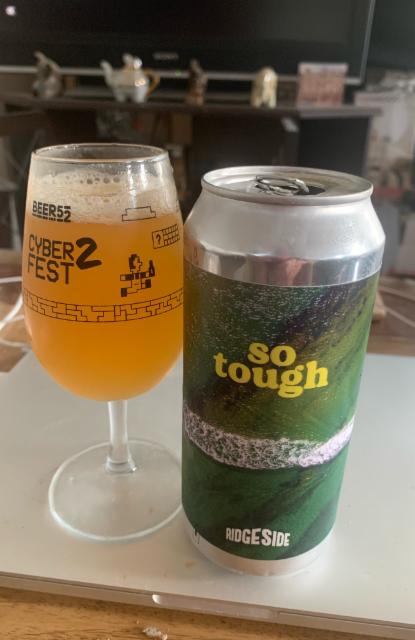 So Tough 6.6%, Ridgeside Brewery, England