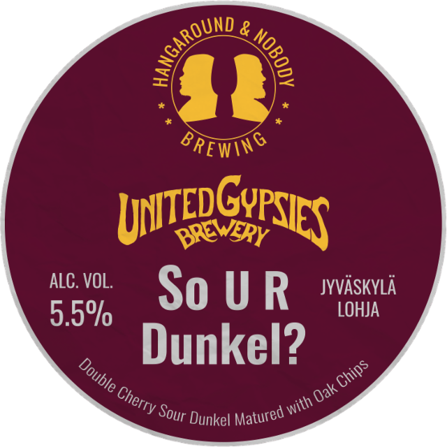 So U R Dunkel? 5.5%, Hangaround & Nobody Brewing, Finland