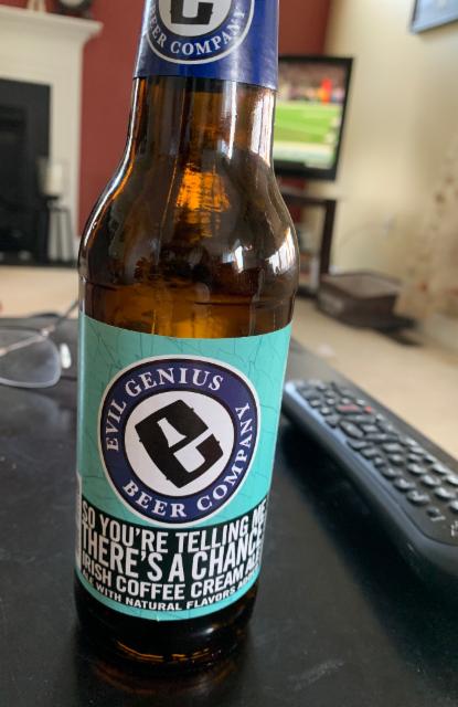 So You're Telling Me There's a Chance 6.2%, Evil Genius Beer Company, United States