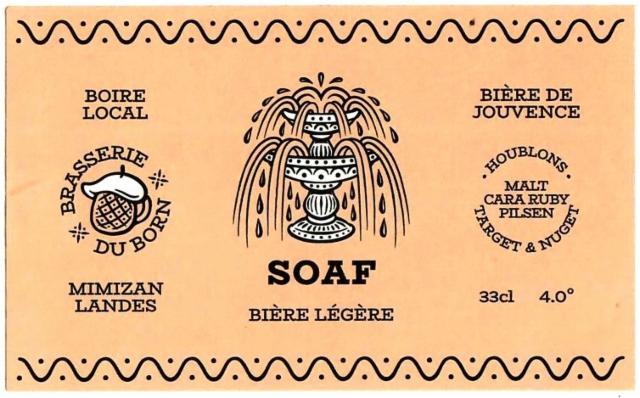 Soaf 4.0%, Brasserie Du Born, France