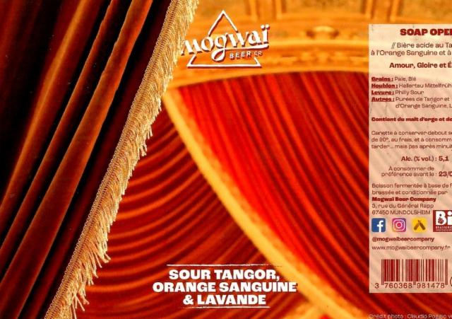 Soap Opera 5.1%, Mogwaï Beer Company, France