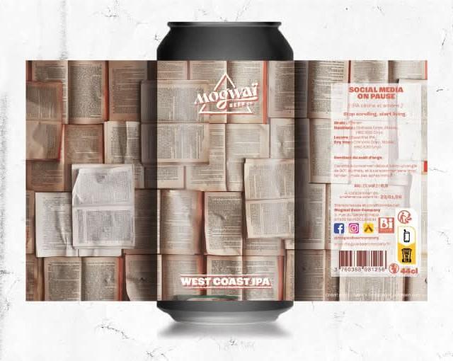 Social Media On Pause 6.7%, Mogwaï Beer Company, France