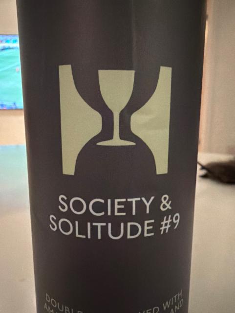Society & Solitude #9 8.0%, Hill Farmstead Brewery, United States
