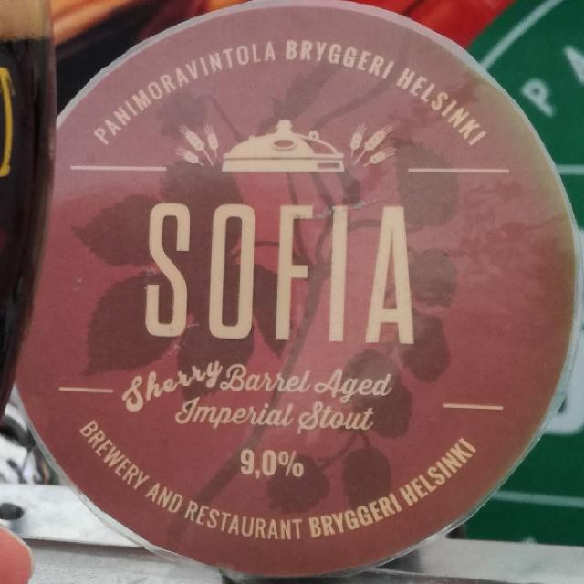 Sofia Sherry Barrel Aged Imperial Stout 9.0%, Helsinki Bryggeri Brewhouse (Royal Unibrew), Finland