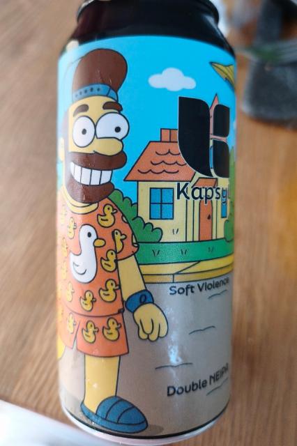 Soft violence 8.3%, Brasserie Kapsyl, France