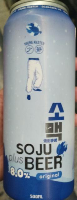 Soju+Beer Original / 燒酎麥啤 8.0%, Young Master Brewery / 少爺啤, Hong Kong