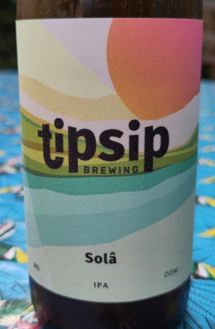Solâ 6.0%, Tipsip Brewing (Ex Tipsy Brewing), France