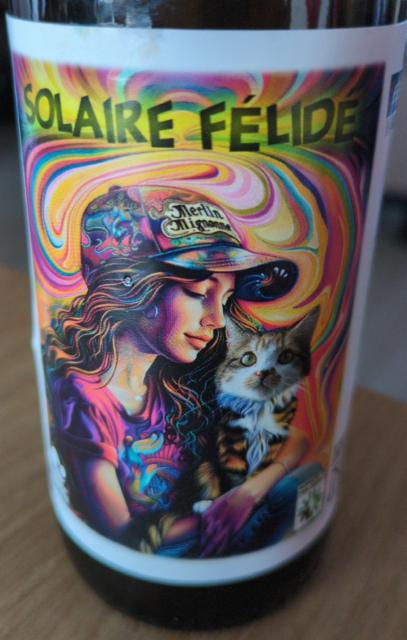 Solaire Félide 4.0%, Brasserie Merlin Mignonne, France
