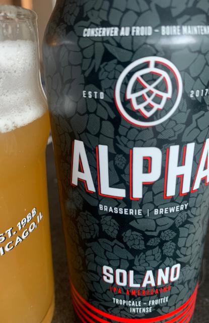 Solano 6.1%, BG Brasserie Urbaine, Canada