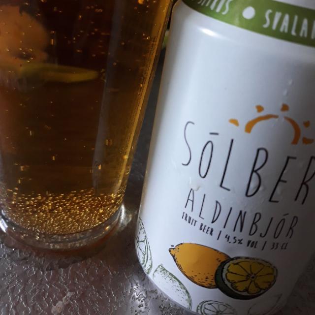 Sólbert Aldinbjör Fruit Beer 4.5%, Ölgerðin Egill Skallagrímsson, Iceland
