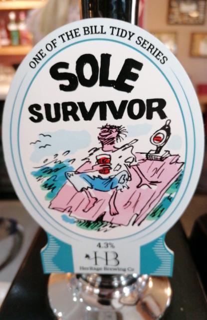 Sole Survivor 4.3%, Heritage Brewing Co. (England), England