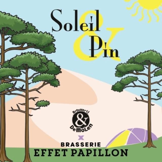 Soleil & Pin 6.0%, Brasserie Effet Papillon, France