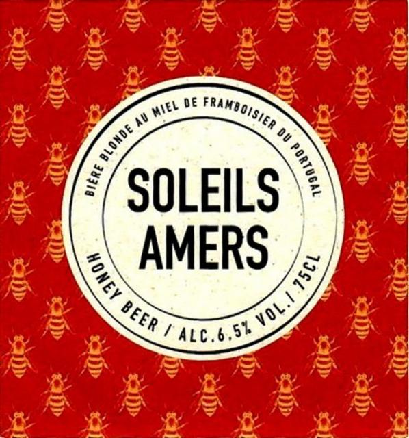 Soleils Amers – Blonde Au Miel De Framboisiers Du Portugal 6.5%, Brasserie Des Sources, France