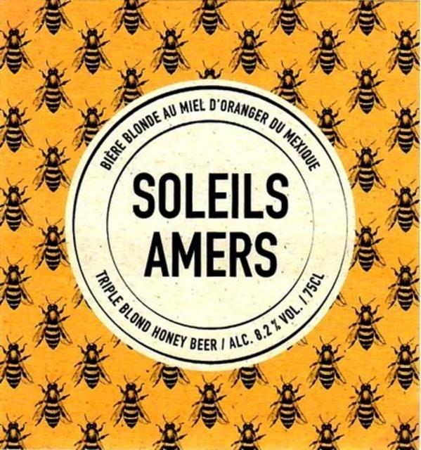 Soleils Amers – Blonde Au Miel D'Oranger Du Mexique 8.2%, Brasserie Des Sources, France
