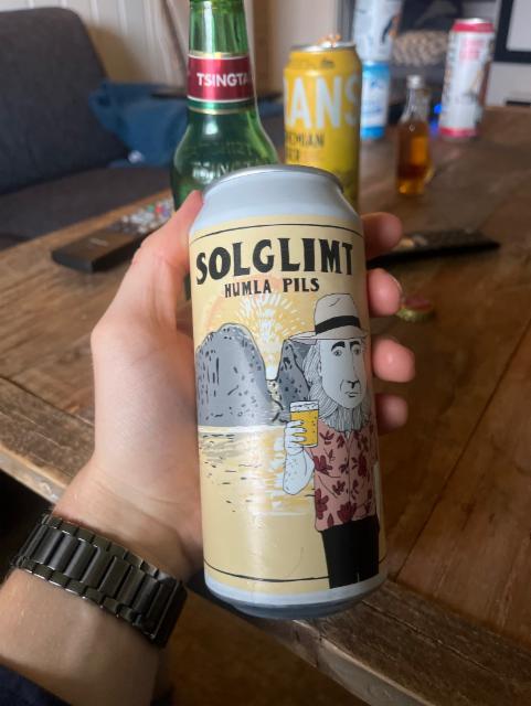 solglimt 4.7%, Kinn Bryggeri, Norway