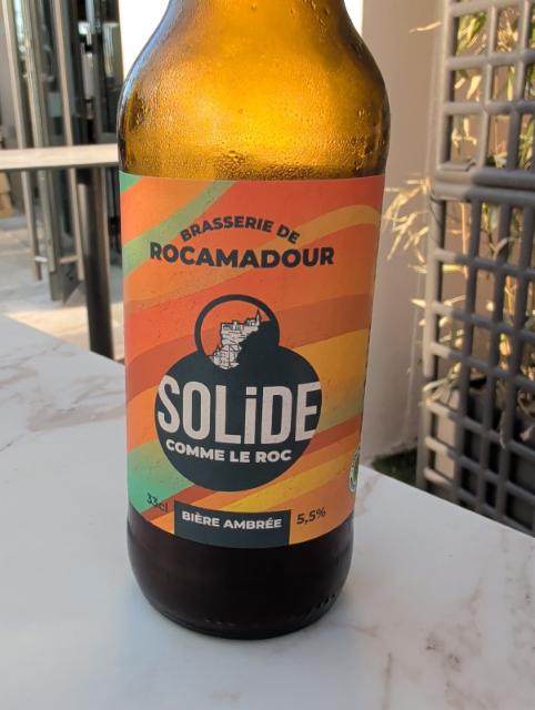 Solide Comme Le Roc Ambrée, Solide Comme Le Roc - Brasserie De Rocamadour