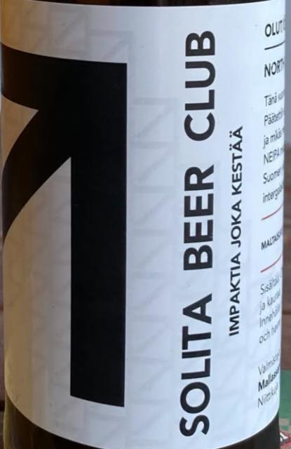 Solita Beer Club 6.2%, Mallassepät, Finland