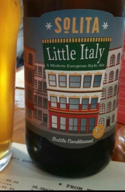 Solita Little Italy 4.0%, Brightside Brewing, England