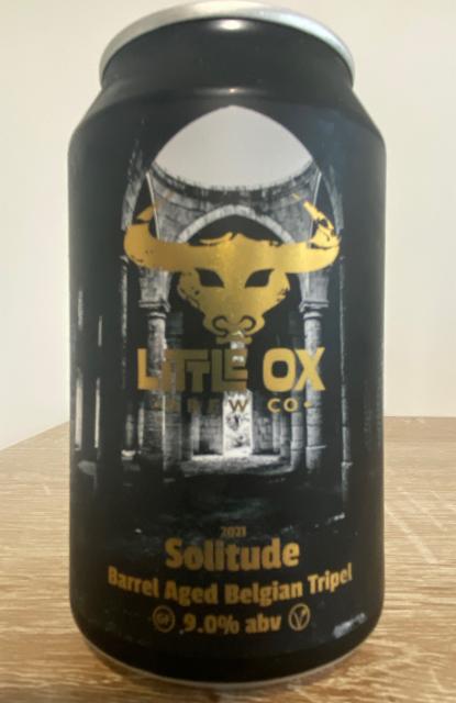 Solitude 9.0%, Little Ox Brewery, England