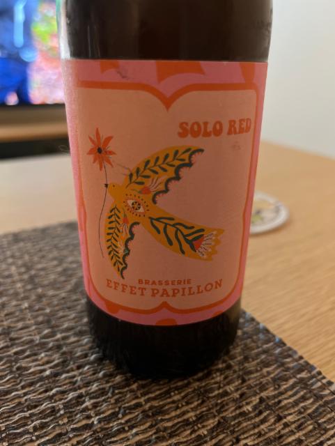 Solo Red, Brasserie Effet Papillon