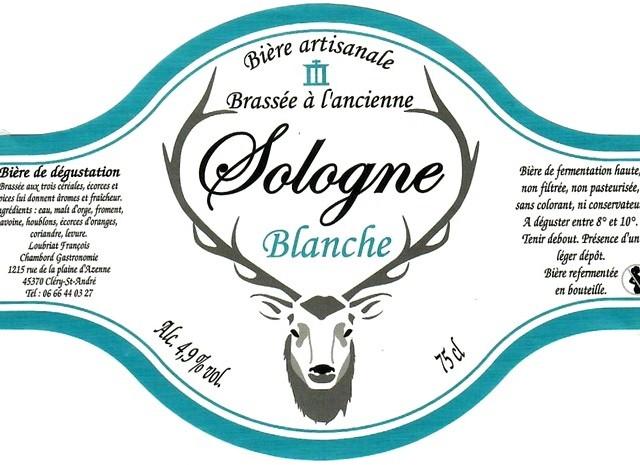 Sologne Blanche, Brasserie Artisanale Du Centre [Closed]