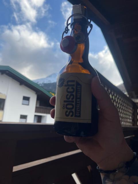 Sölsch Ötztaler Helles 4.9%, Bäckelar Brewery GmbH, Austria