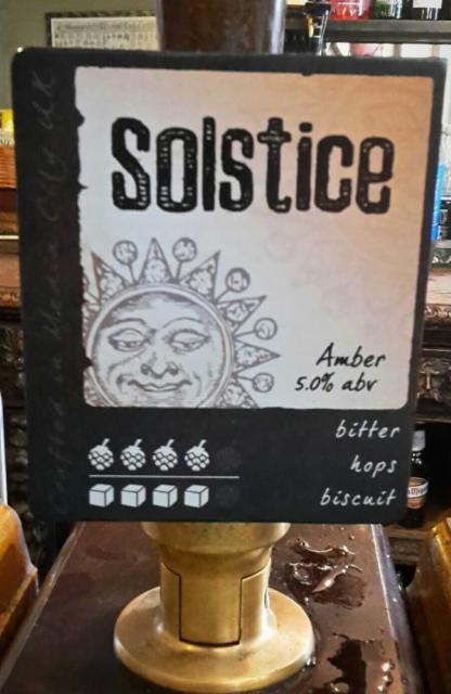 Solstice 5.0%, Hydes Salford, England