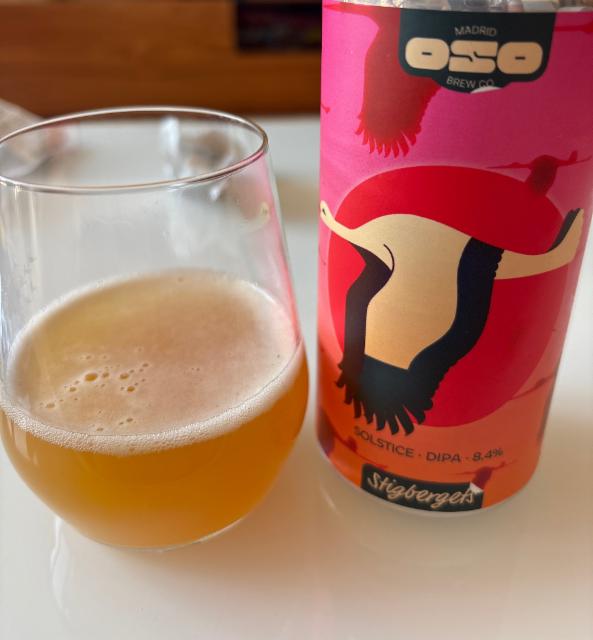 Solstice ft Stigbergets 8.4%, Oso Brew Co., Spain