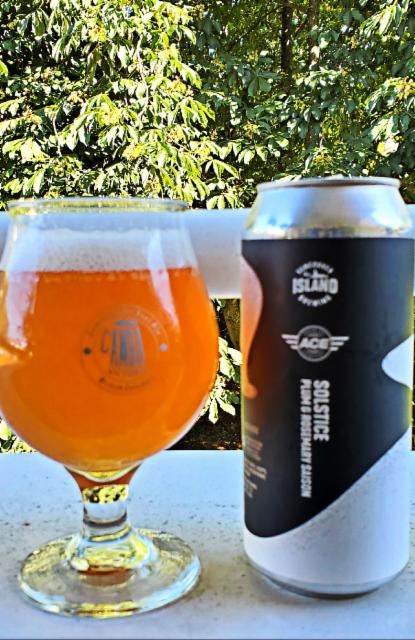 Solstice Plum & Rosemary Saison 4.2%, Vancouver Island Brewery, Canada