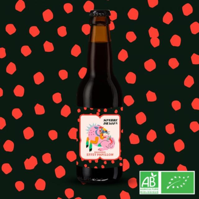 Sombre dragon 7.0%, Brasserie Effet Papillon, France