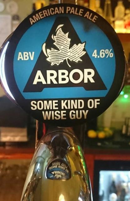 Some Kind Of Wise Guy 4.6%, Arbor Ales, England