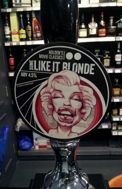 Some Like It Blonde 4.5%, Holden's Brewery, England