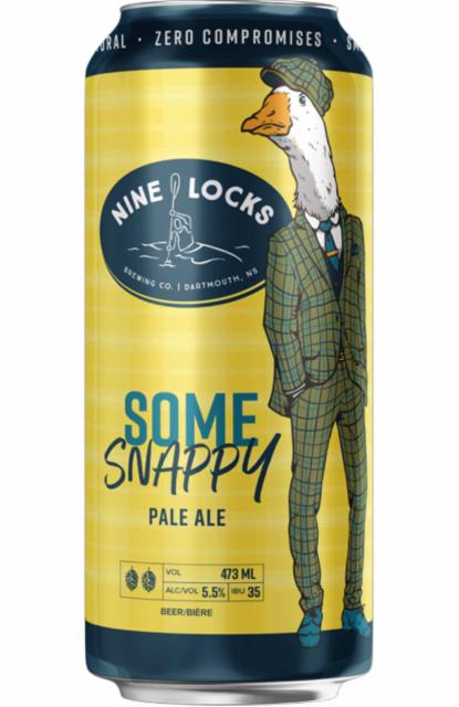Some Snappy Pale Ale 5.5%, Nine Locks Brewing Co, Canada
