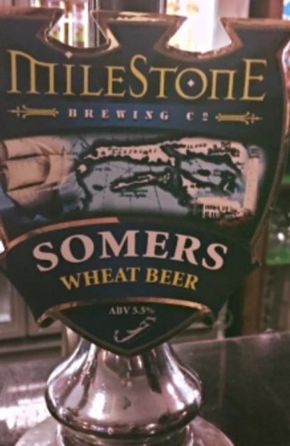 Somers Wheat Beer 5.5%, Milestone Brewery, England