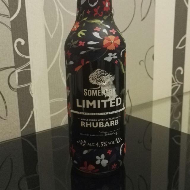Somersby Limited Apple Cider with a Taste of Rhubarb, Carlsberg Hungary Kft.