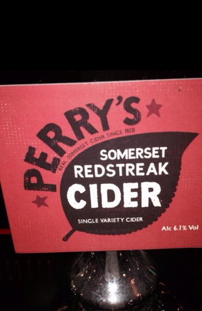 Somerset Redstreak Cider 6.1%, Perry's Real Somerset Cider, England