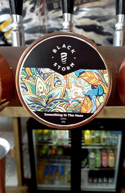 Something In The Haze 8.0%, Black Storm Brewery, England