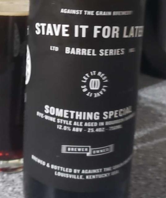 Something Special 12.0%, Against the Grain Brewery, United States