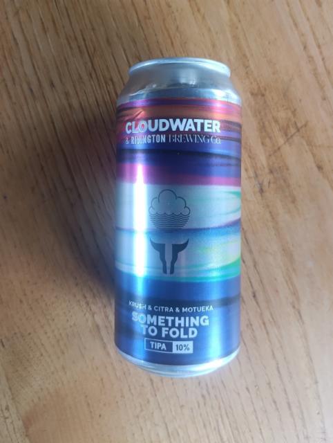 something to fold 10.0%, Cloudwater Brew Co., England