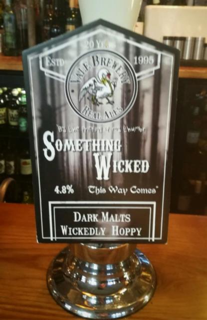 Something Wicked 4.8%, Vale Brewery, England