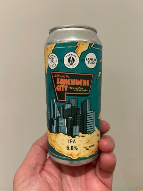 Somewhere City 6.0%, Phantom Brewing Co., England