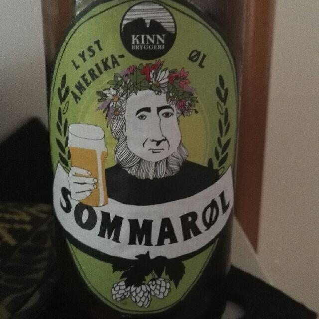 Sommarøl Lyst Amerika-Øl 5.5%, Kinn Bryggeri, Norway