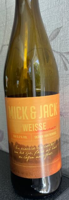 Sommarnatt Weisse 5.0%, Mick & jack, Sweden