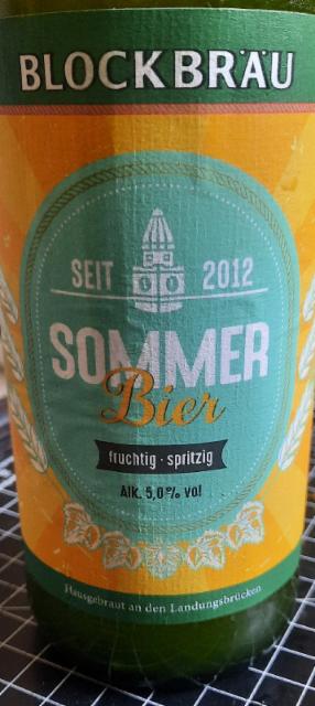 Sommer Bier 5.0%, Blockbräu, Germany