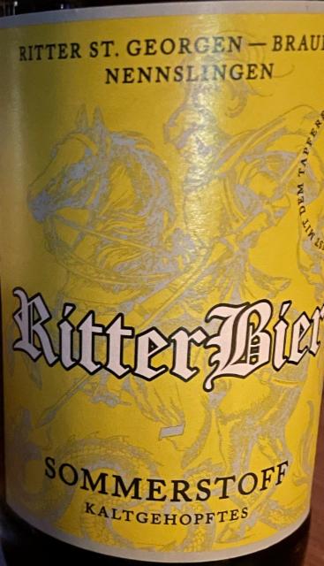 Sommerstoff 4.9%, Ritter St. Georgen Brauerei Nennslingen, Germany