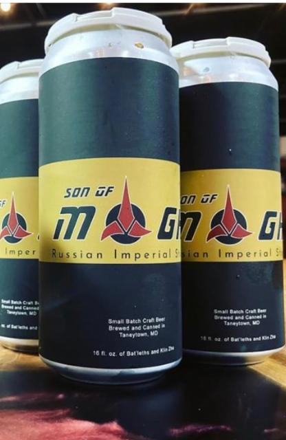 Son of Mogh 12.0%, Brewery Fire, United States