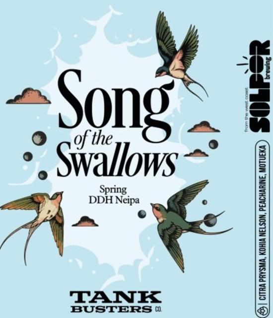 Song Of The Swallows 5.0%, TankBusters.Co, Poland
