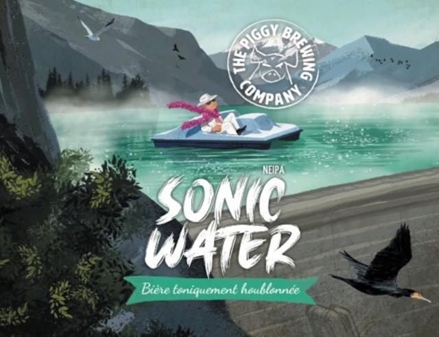 Sonic Water 6.0%, The Piggy Brewing Company, France