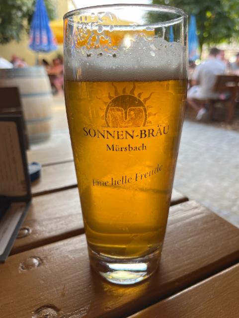 Sonnenbräu Lager 5.2%, Mürsbacher Sonnenbräu, Germany