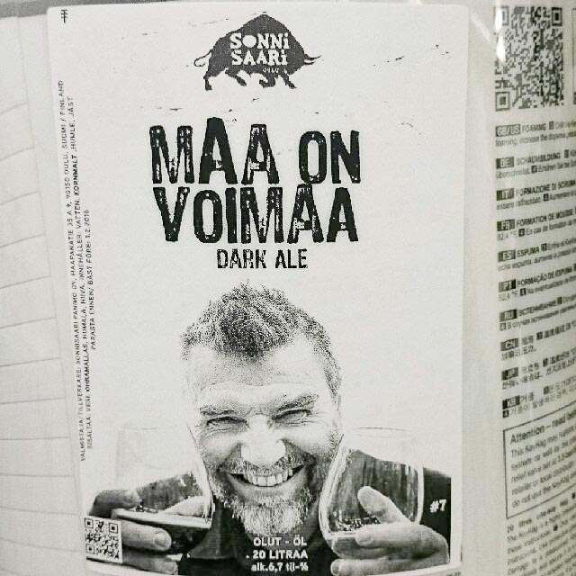 Maa On Voimaa 6.7%, Sonnisaari Panimo, Finland